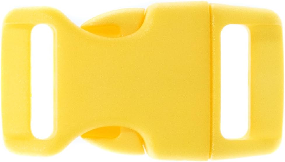 Paracord Planet 5/8 Inch Contoured Side Release Buckle (Black Cat, 10 Pack)