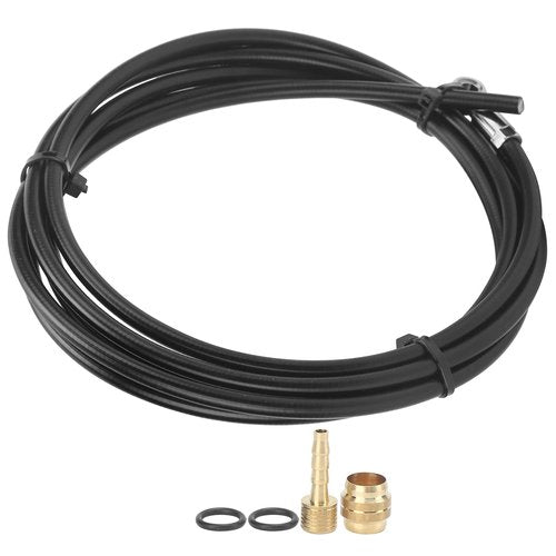 Plplaaoo 2M Hydraulic Disc Brake Hose for MAGURA MT4/MT4E/MT5 – Bicycle Brake Oil Tube with Connection Insert & Olive Connector, Durable Rubber Bike Brake Line for Road and Mountain Bikes
