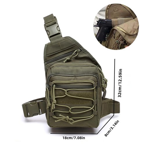 Tactical Backpack,Small Backpack and Sling Bag for Men,Crossbody Bag Men,Military Rucksack.