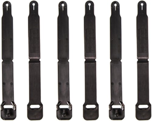 High Speed Gear - Short Clips, Police Gear & Military Gear - Belt, PALS & MOLLE Clips (6 Pack)
