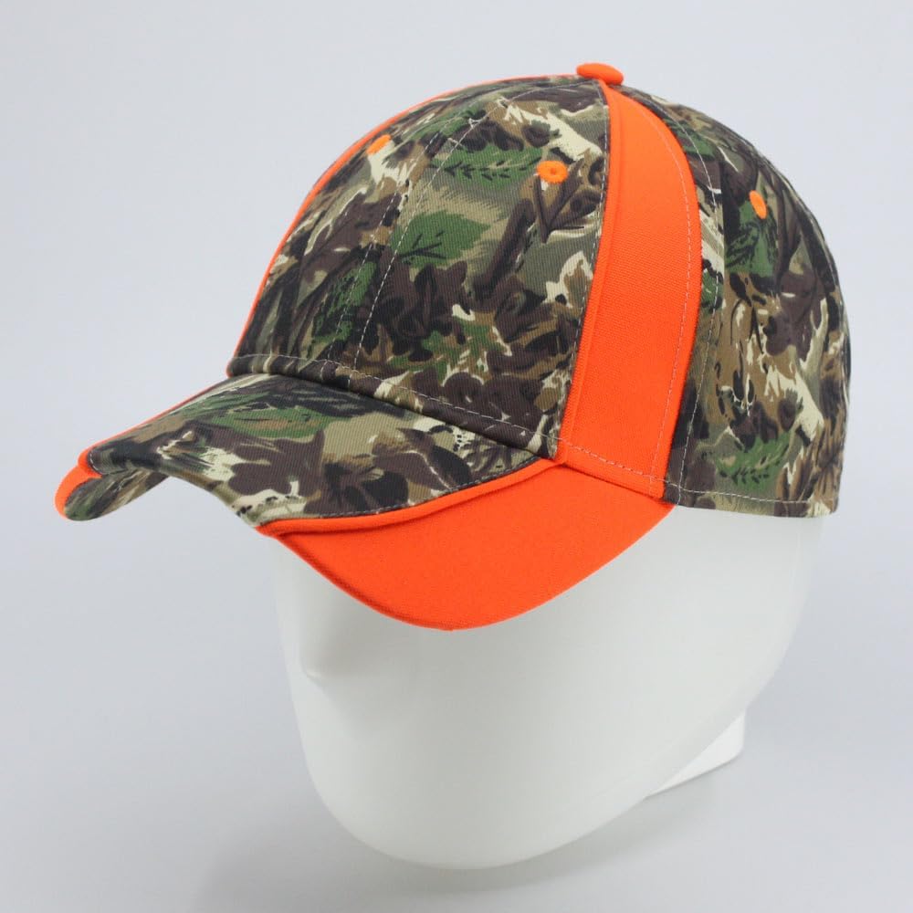 The Vintage Year Reflective High Visibility Piping Neon Polyester Twill Low Profile Structured Baseball Cap