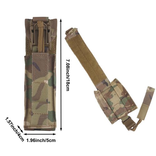 AZB 2PCS Tactical Tourniquet Pouch Holder, Quick-Release Molle Tourniquet Holder