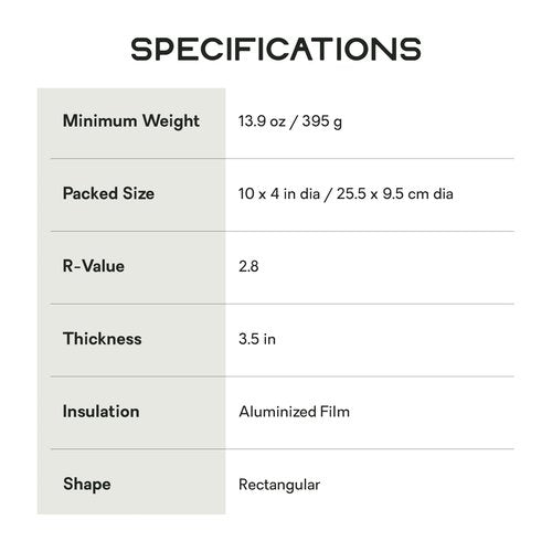 NEMO Equipment Tensor Trail Ultralight Insulated Sleeping Pad - Regular (72"x20") - Mango/Huckleberry