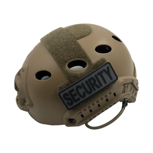 uuKen 3Pcs Security Patch Gray Background for Hats Caps Bags Backpacks Vests Clothing (3 Pack, 1Pcs 4" x 1.4", 1Pcs 6" x 2", and 1Pcs 8.5" x 3")