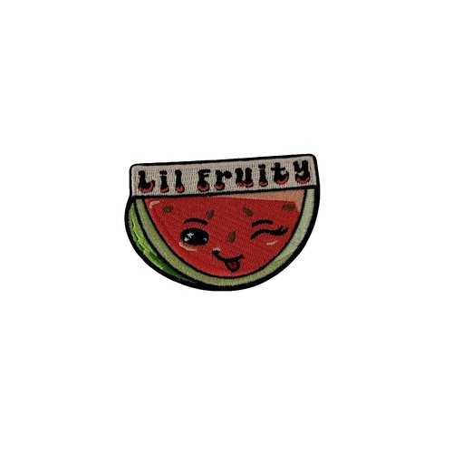 Lil Fruity, FILSEF Morale Patch, Meme Patch, Morale Patch, Military Patch, Hook and Loop, Tactical Backpack, Murph, Veteran Owned, Red, FP-105