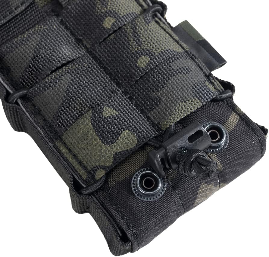 EXCELLENT ELITE SPANKER Tactical Molle Single/Double Open-Top Mag Pouch for M4 M14 M16 AR15 G36 Magazine