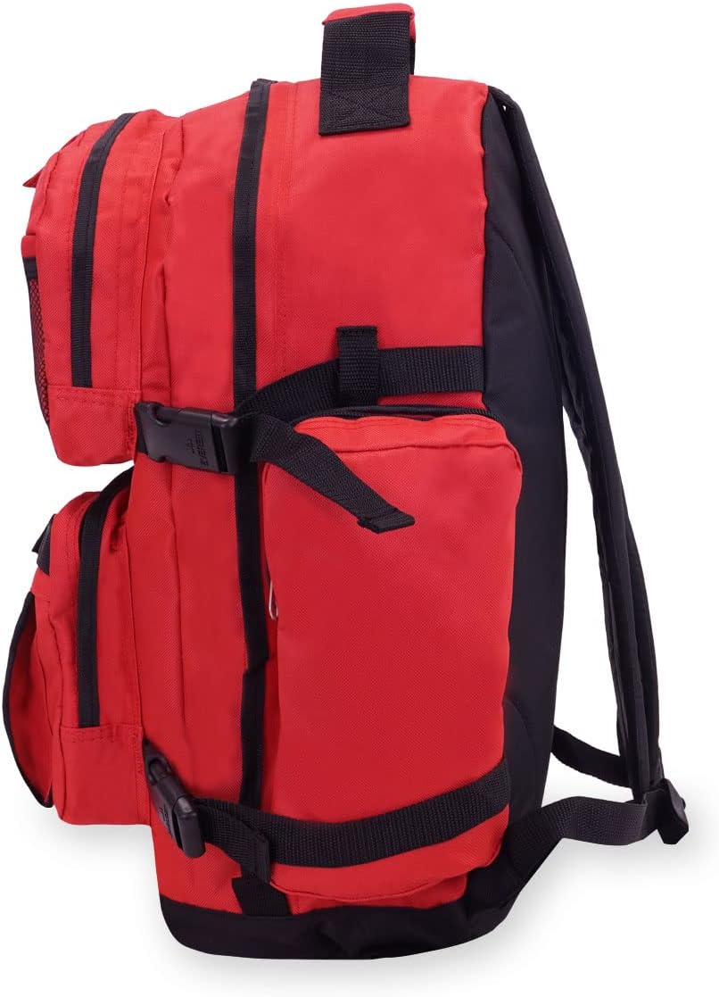 Everest Oversize Deluxe Backpack, Olive/Black, One Size