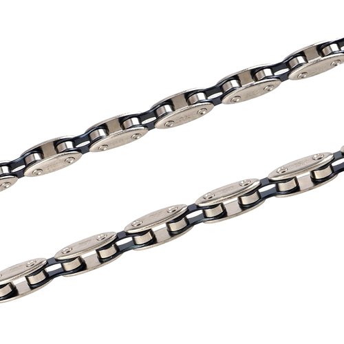 MEGHNA Bike Chain Single Speed for Fixed Gear Bike Beach Cruiser Bike BMX 1 Speed Bicycle Chain 1/2" x 1/8", 100 Links