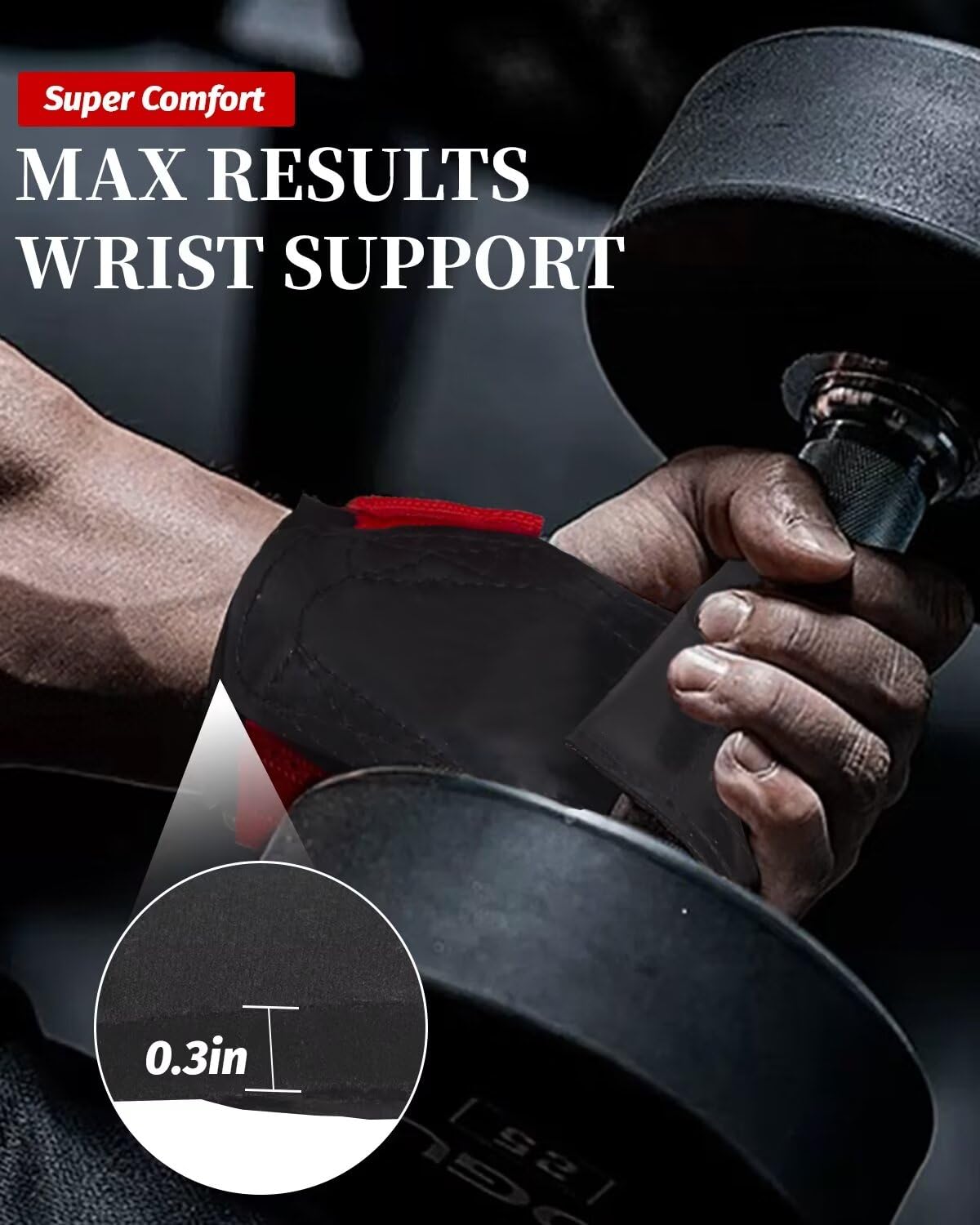 Pixel Panda Weight Lifting Grips for Heavy Powerlifting, Deadlifts, Rows, Pull Ups, with Neoprene Padded Wrist Wraps Support and Strong Rubber Gloves or Straps for Bodybuilding (Pair)