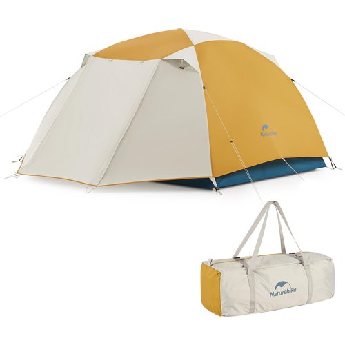 Naturehike Camping Tent, 2/3 Person Double Layer, Instant Easy Setup, Waterproof PU2000mm, 54 MPH Wind Resistance, UPF 50+, Outdoor Tent for Camping, Festivals, Backyard, Sleepovers