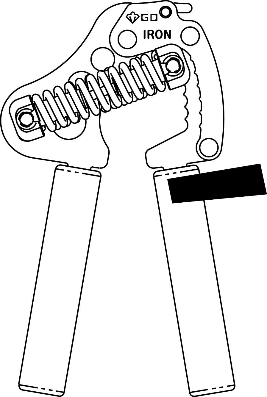 GD Grip Tape (3 Colors), Grip Tape for Hand Grip Strengthener, Non-Slip Tape, GD IRON GRIP, Overgrip, Reduce Pain and Injury Recovery