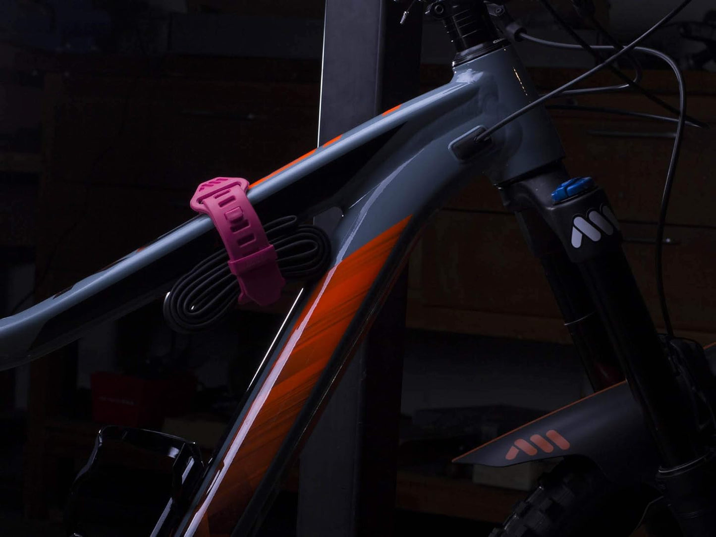 All Mountain Style AMS Silicone Strap to hold bike camera – For those Oh bad moments when you flat