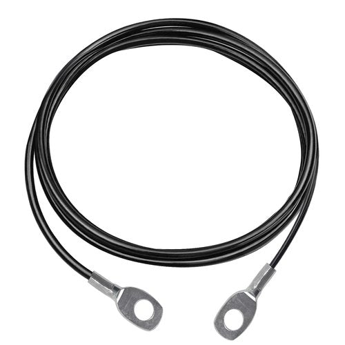 Taeku Fitness Pulley Cable, Heavy-Duty 6mm Steel Wire Rope for Home Gym, Adjustable Replacement Cable for Weightlifting, LAT Pulldown, and Cable Machine Accessories (60in)