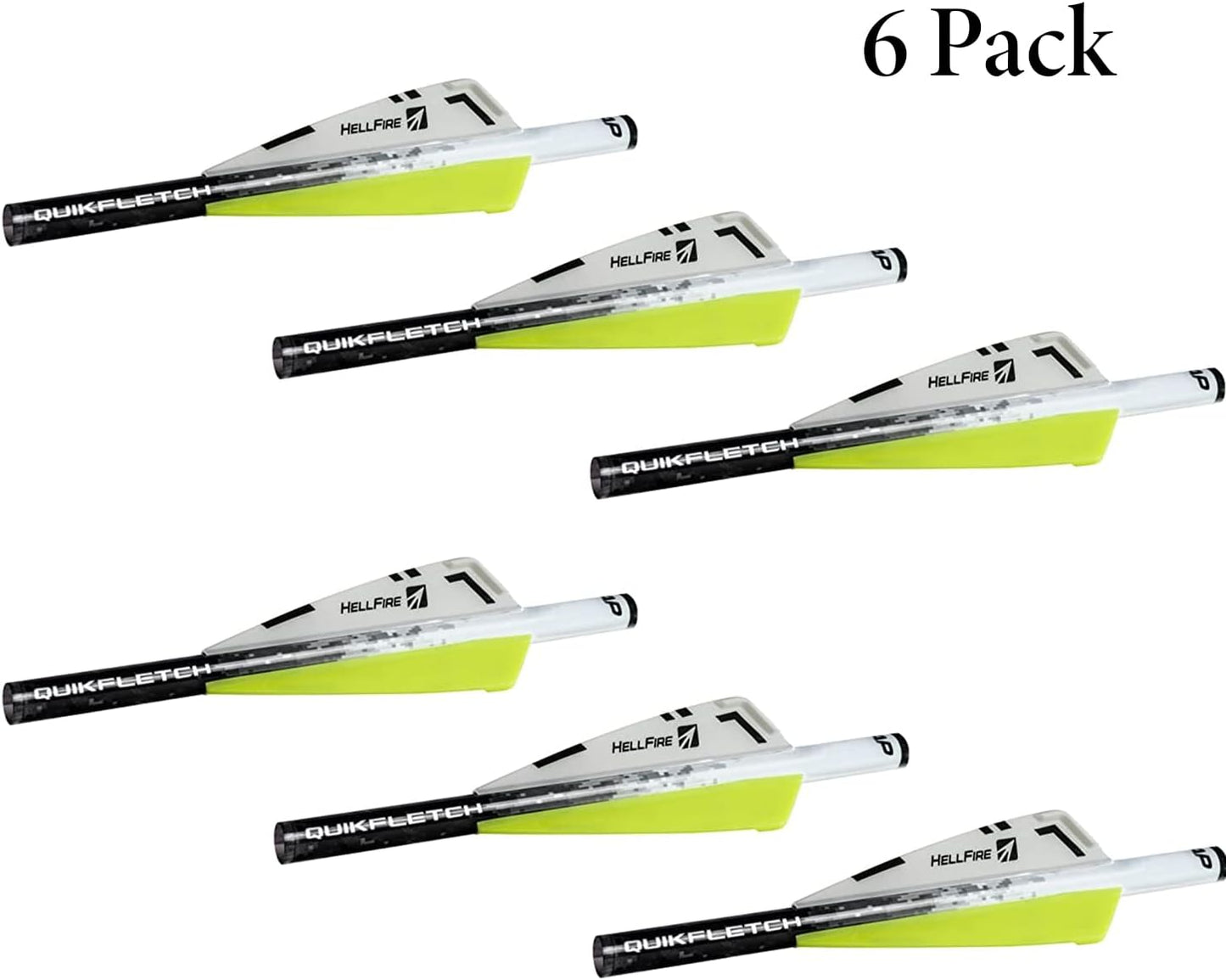 New Archery Products NAP Quikfletch Hellfire 2" Vanes Arrow Fletching System
