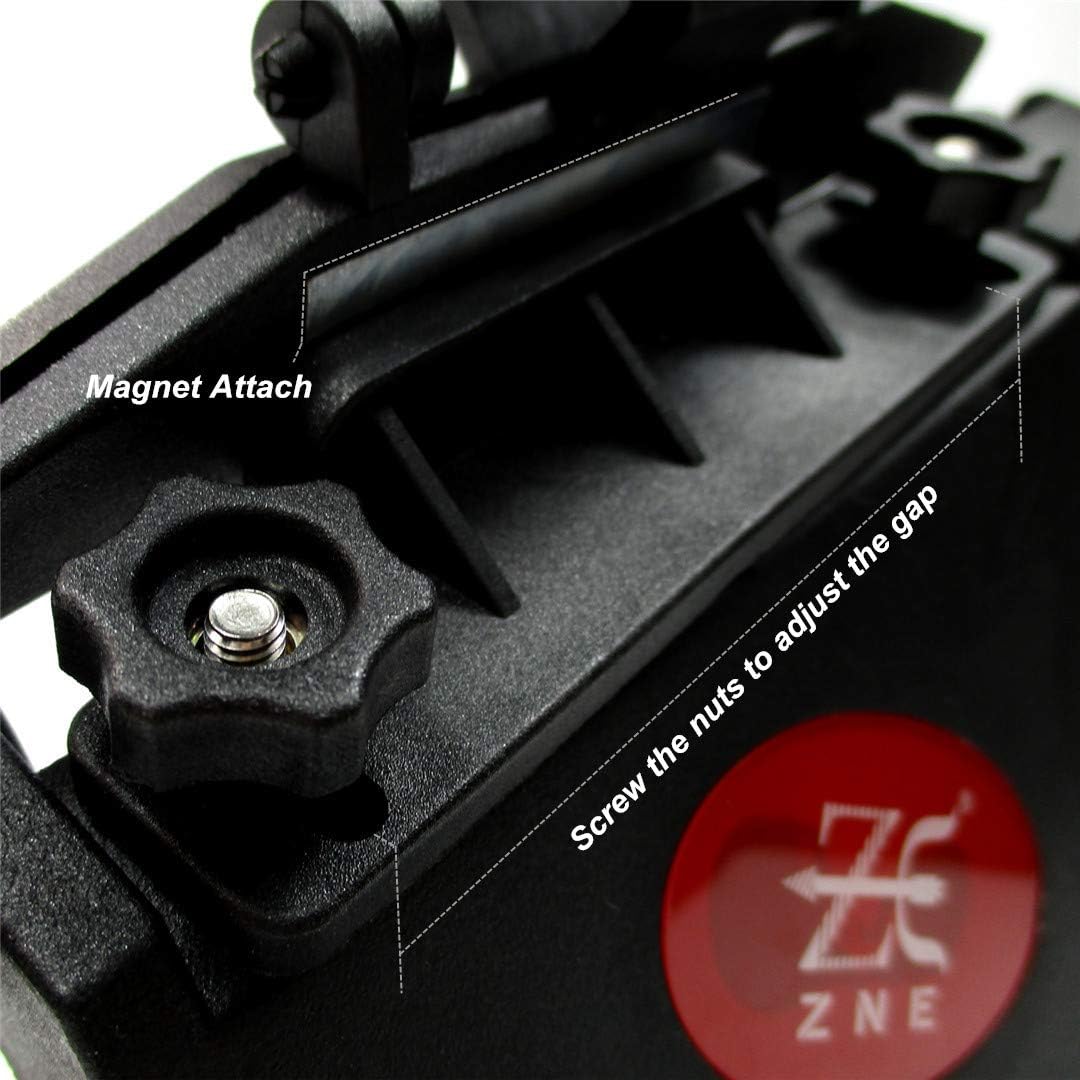 Fletching Kit Jig with Straightness Helical Clamps Right Wing for Archery Arrows Crossbow Bolt Feather Vanes DIY