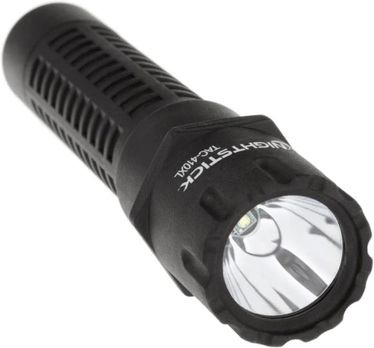 Nightstick TAC-410XL Rechargeable Tactical Flashlight - 6.25-Inch, 410 Lumens, Black