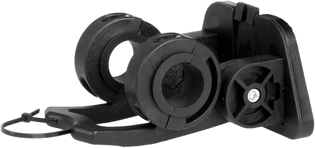 Ventura Unisex_Adult Halter Clip on Holder, Black, Standard Size