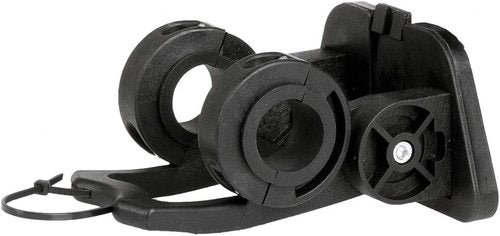 Black Ventura Unisex Adult Halter Clip Holder - Standard Size for Easy Use