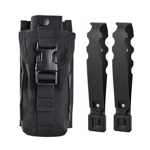 SABADO Tactical Blow Out Med Pouch Bleeder Emergency First Aid Kit MOLLE Clip Trauma Shears Tourniquet Holder Empty IFAK Pouch (Kit Not Included) Security Survival Gear