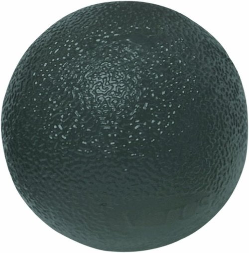 Cando 10-1495 Black Circular Hand Exercise Ball, X-Heavy Resistance, Standard