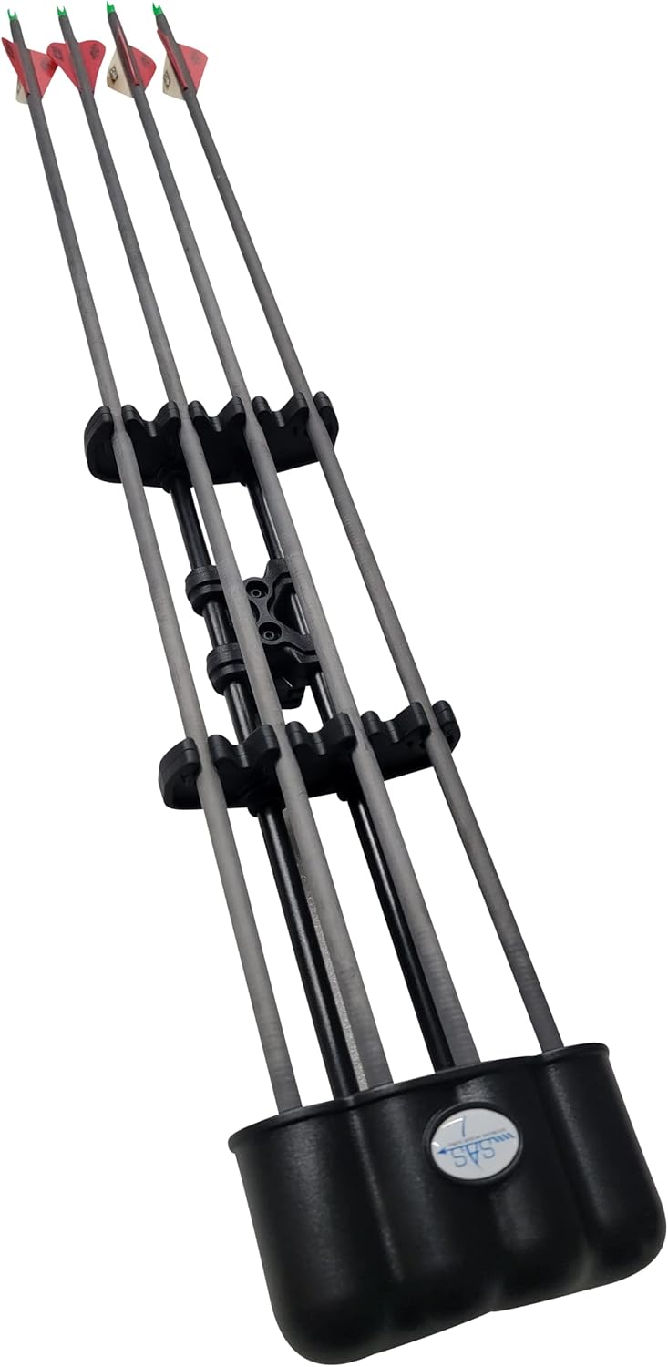 Southland Archery Supply SAS Compact Bow Aluminum Body 4-Arrow Quick Release Quiver