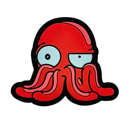 Tentacle Man - PVC Morale Patch | Hook & Loop Backing
