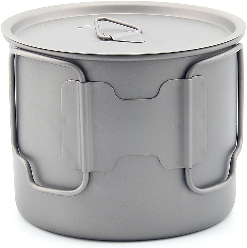 TOAKS LIGHT Titanium 550ml Pot (Ultralight Version)