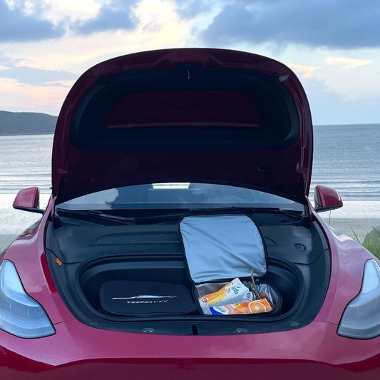 Camping Cooler Tesbeauty Insulated Bags Water Tight Versatile Use Grocery Bags for Tesla Model Y Model X Frunk Organizer Two Bags Shoulder Straps Provided