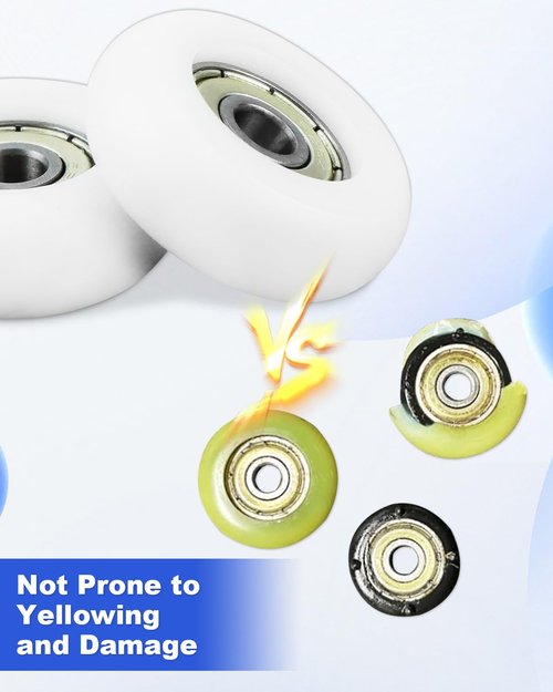 ULXIOM Upgrade Roller Wheel Kit Fit for Total Gym Parts Replacement, Fit for Gym Models 2000 3000 Some 3000 XL and a Few Very Early XL