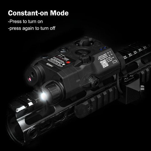 rdzzwxw Remote Pressure Switch with 2.5mm Plug for PEQ DBAL NGAL Airsoft Laser Sight, Aluminium Alloy Tactical Light Switch Mount for 20mm Picatinny Rail