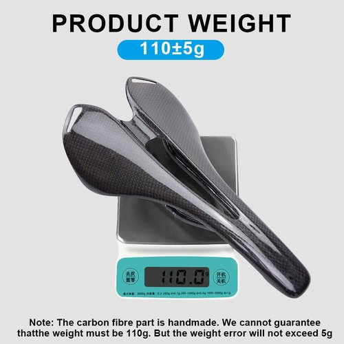 RXL SL Front seat mat Carbon Road Bike seat Carbon Bike Saddle Carbon Fiber Bike MTB seat for Cycling Carbon seat Road Bike 3K Glossy Fixie Bike seat,e-Bikes,Racing Bike seatpost Saddle