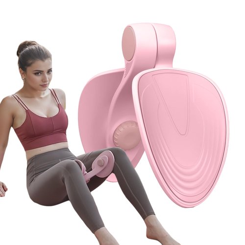 CENMIFI Thigh Trainer - Thigh Toner, Pelvic Floor Trainer, Kegel Trainer & Butt, Leg, Arm Toning Trainer Equipment for Home Gym Workout (Pink)