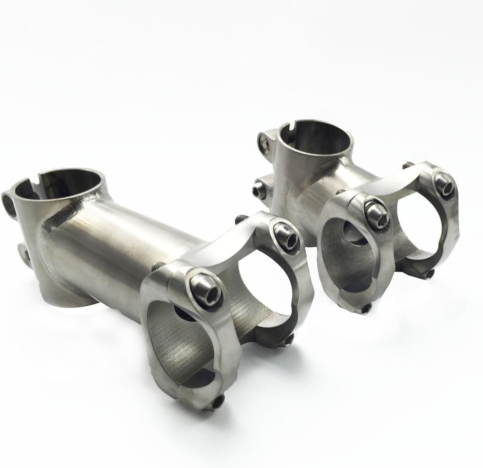 TiTo Titanium Bicycle Stem Bike Stem MTB BMX Mountain Road Handlebar Stem 25.4mm/31.8mm X Length 50/60/70/80/90/100/110/120mm