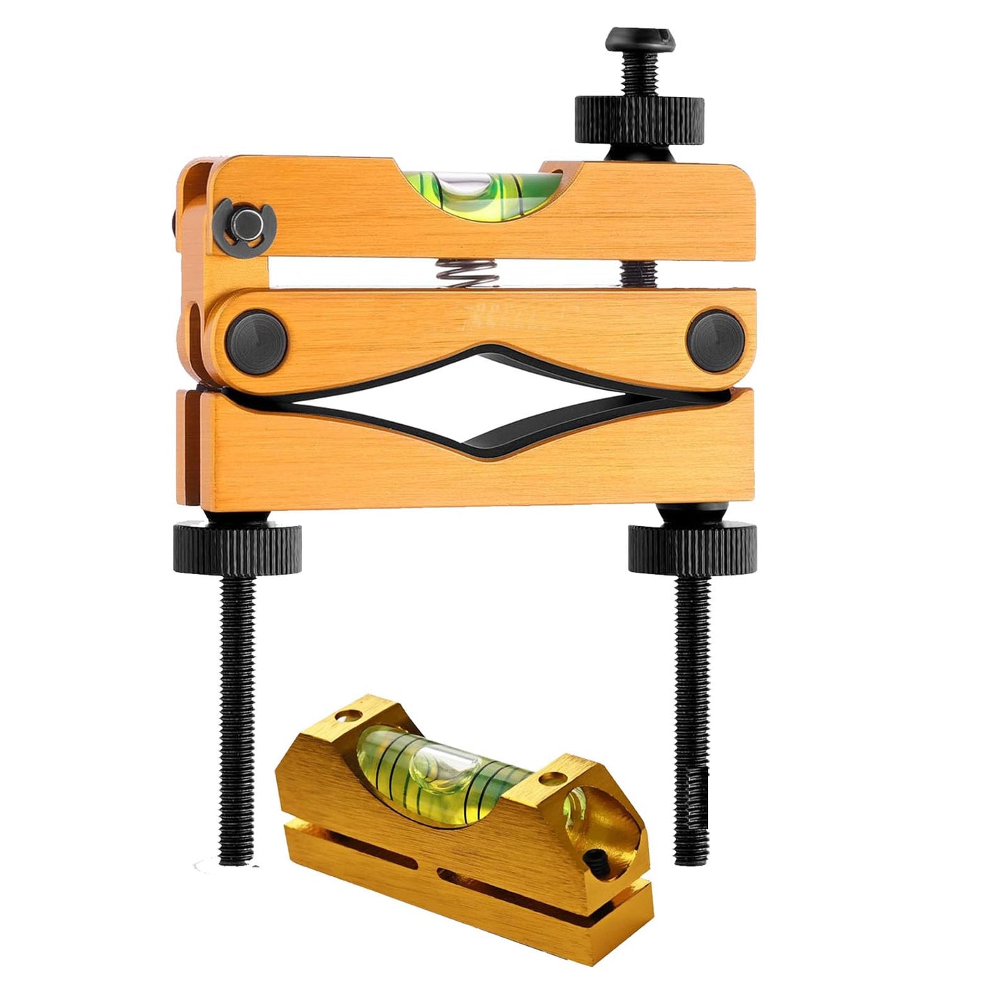 FTKSIADJ Scope leveling kit with high-precision bubble clip, magnetic universal leveling tool, compact storage case with storage case for equipment and maintenance