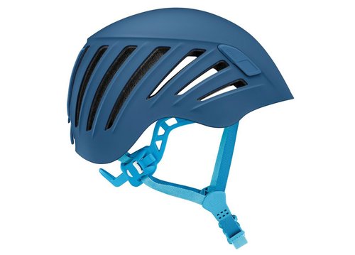 PETZL BOREA Women's Durable Helmet with TOP & Side Enhanced Protection, S/M, Navy Blue