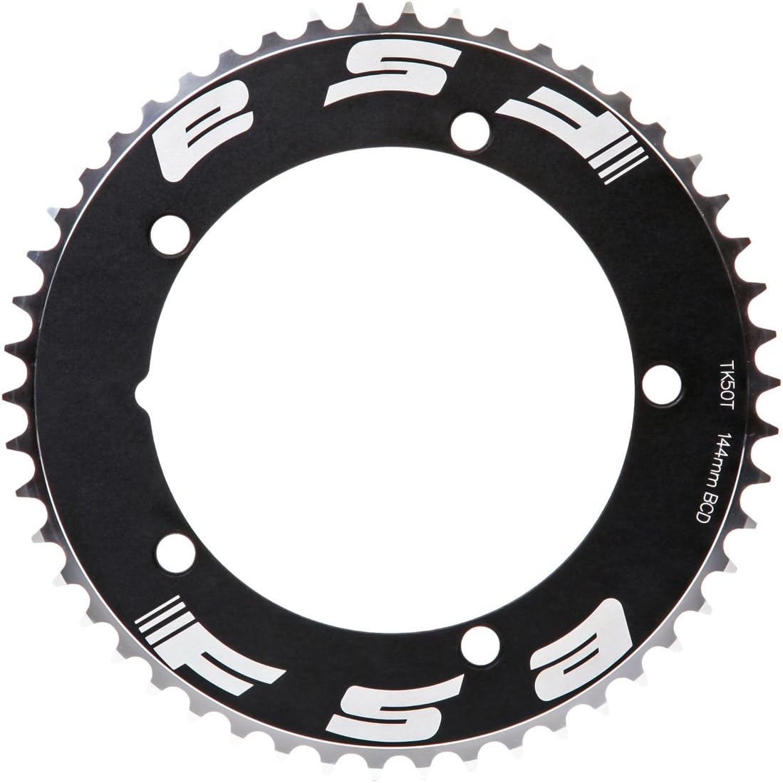 FSA Pro Track Fixed Gear Single Speed Chainring Black 144mm BCD