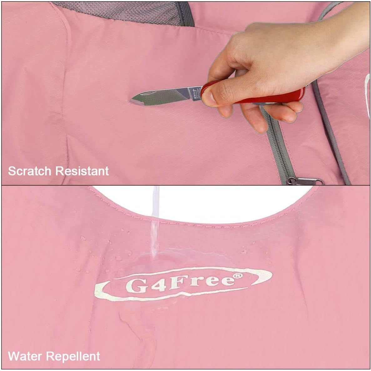 G4Free Lightweight Packable Hiking Backpack for Men Women Small Hiking Daypacks Foldable Shoulder Pack Casual Outdoor Bag 11L