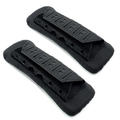 Zamudam Tactical Vest Shoulder Pad Cushion Pad for CPC JPC XPC Molle Plate Carrier Shoulder Strap Pads 1 Pair Black