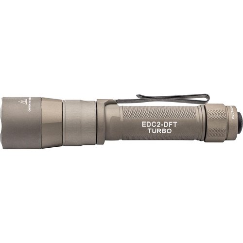 SureFire EDC2-DFT High-Candela Everyday Carry LED Flashlight, Tan