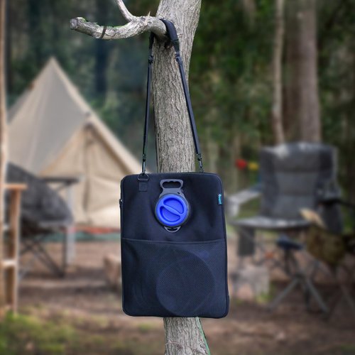 RANGLAND Extra Large 8L Water Bladder Reservoir (2.1 Gallon) Easy-Fill Wide Mouth Opening, Leak-Proof Drinking Tube and Carrying Bag with Strap