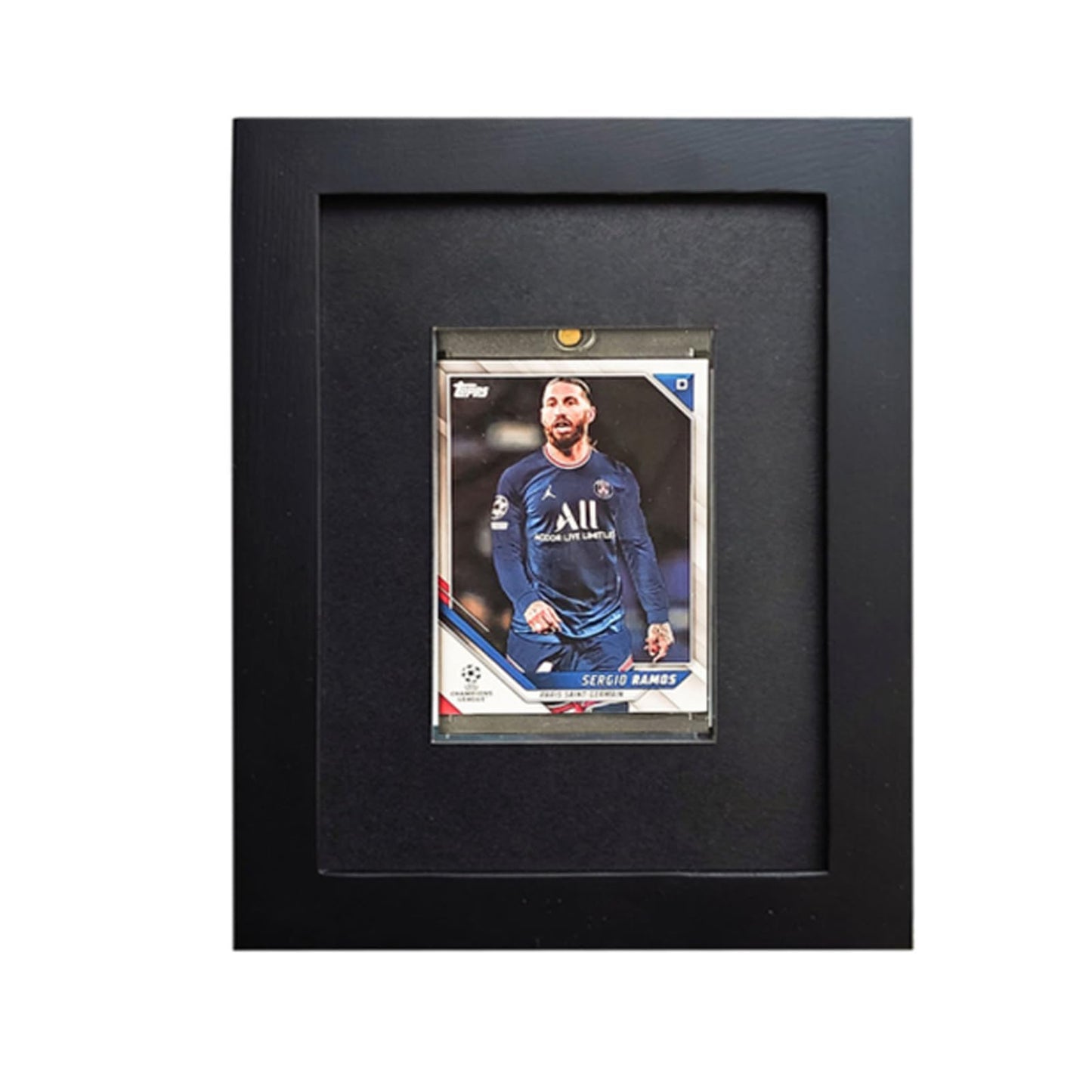 6"X8"Card Display Case,Baseball Card Display,Wood HD GlassTrading Card Display Case,for,Sports,Baseball,Basketball,Hockey(Black). ﻿ ﻿