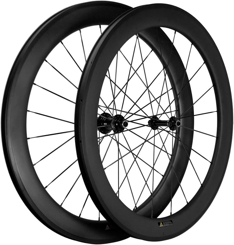 Sunrise Bike Carbon Wheels 60mm Depth 25mm Width Clincher Wheelset 700c Road Cycling Rim