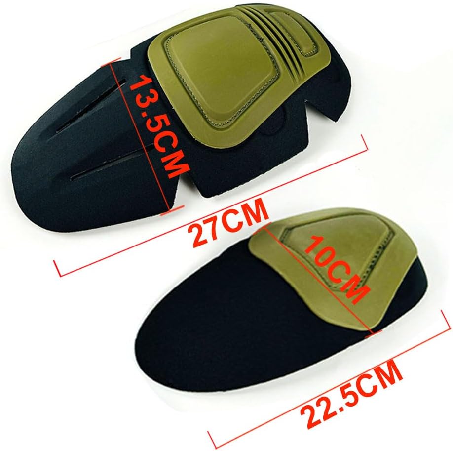 Tactical Military Paintball Elbow Knee Pads Airsoft Combat Protective Set