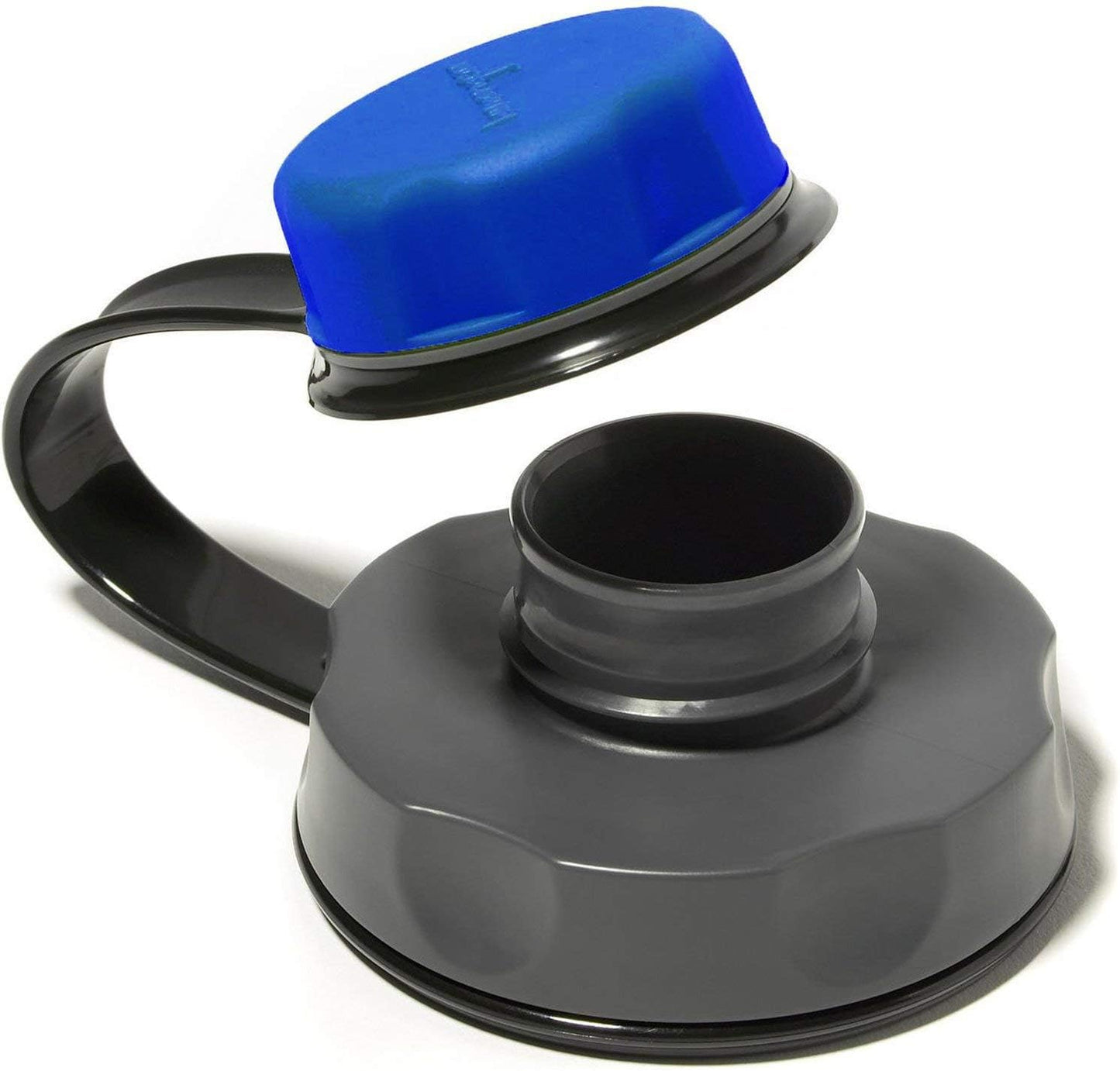 humangear capCAP+ | Converts Wide-Mouth Openings | Secure Easy Open | Food-Safe Material | Water Bottle Accessory Lid