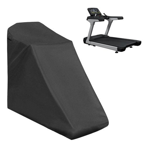 OwnMy Black Large Treadmill Dust Cover for Home Gym Running Machines, 79" L x 37" W x 59" H Indoor Outdoor Treadmill Cover, Waterproof Windproof Treadmills Dust Covers