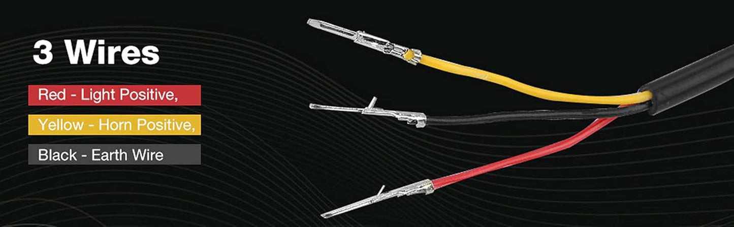 48v Ebike Light,2 in 1 Bike Headlight Front Light LED Lamp Horn for Electric E Bike 6V Led Light for Bafang 48 Volt Bike Light 48 Volt Headlight Horn