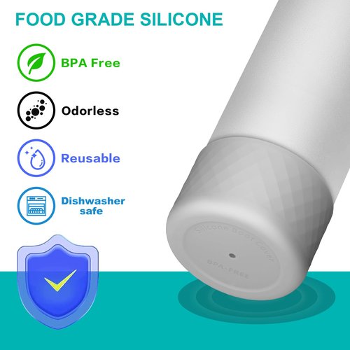 yoelike Silicone Boot for Owala Water Bottle 24 oz, Anti-Slip Protective Sleeve for FreeSip/Twist/Flip, Bottom Bumper Cover for Watter Bottle Accessories