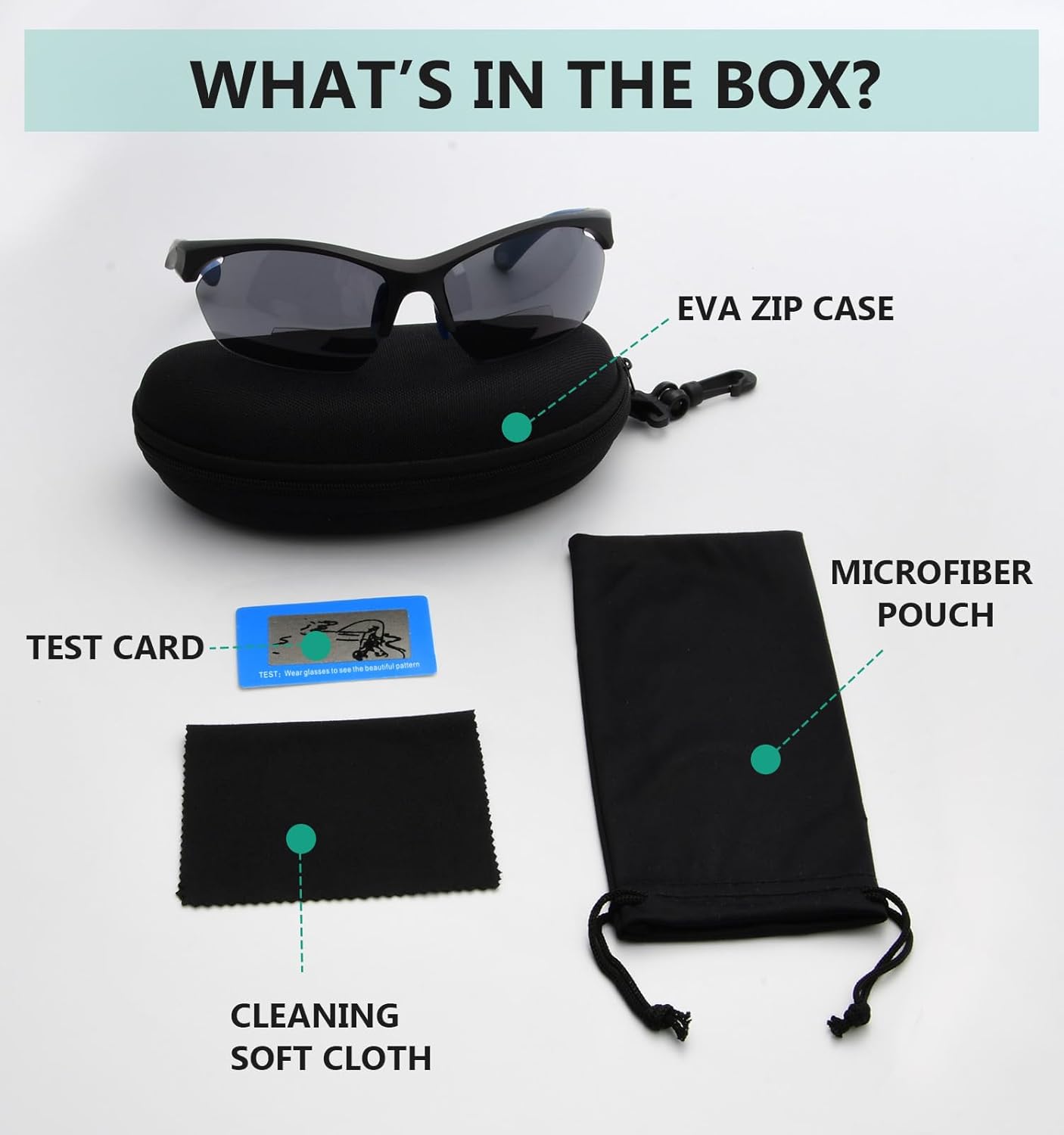 Eyekepper TR90 Frame Bifocal Sports Sunglasses Baseball Running Fishing Driving Golf Softball Hiking Sunshine Readers