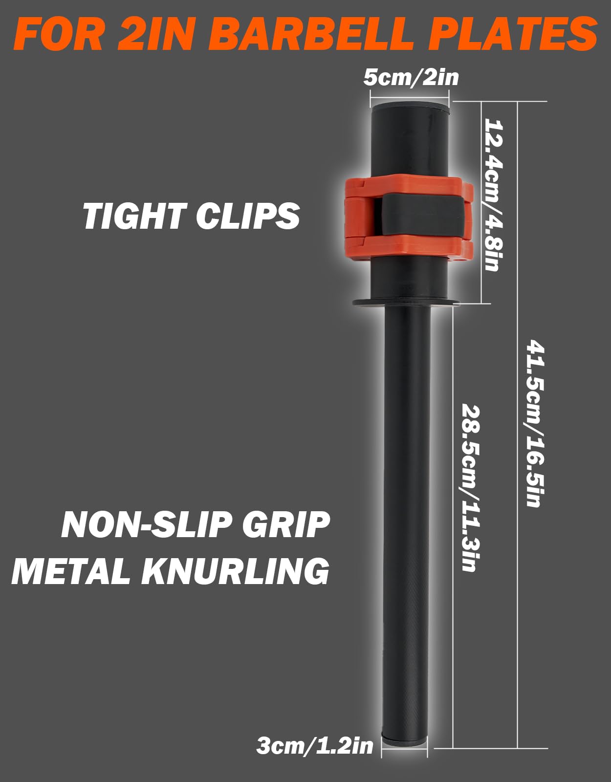 Fitarc Wrist Bar,Forearm Strengthener,Wrist Curl Bar for 2 Inch Olympic Plate,Grip Strength Trainer, Wrist Bar,Wrist Rotation Exerciser,Wrist Forearm Strengthener