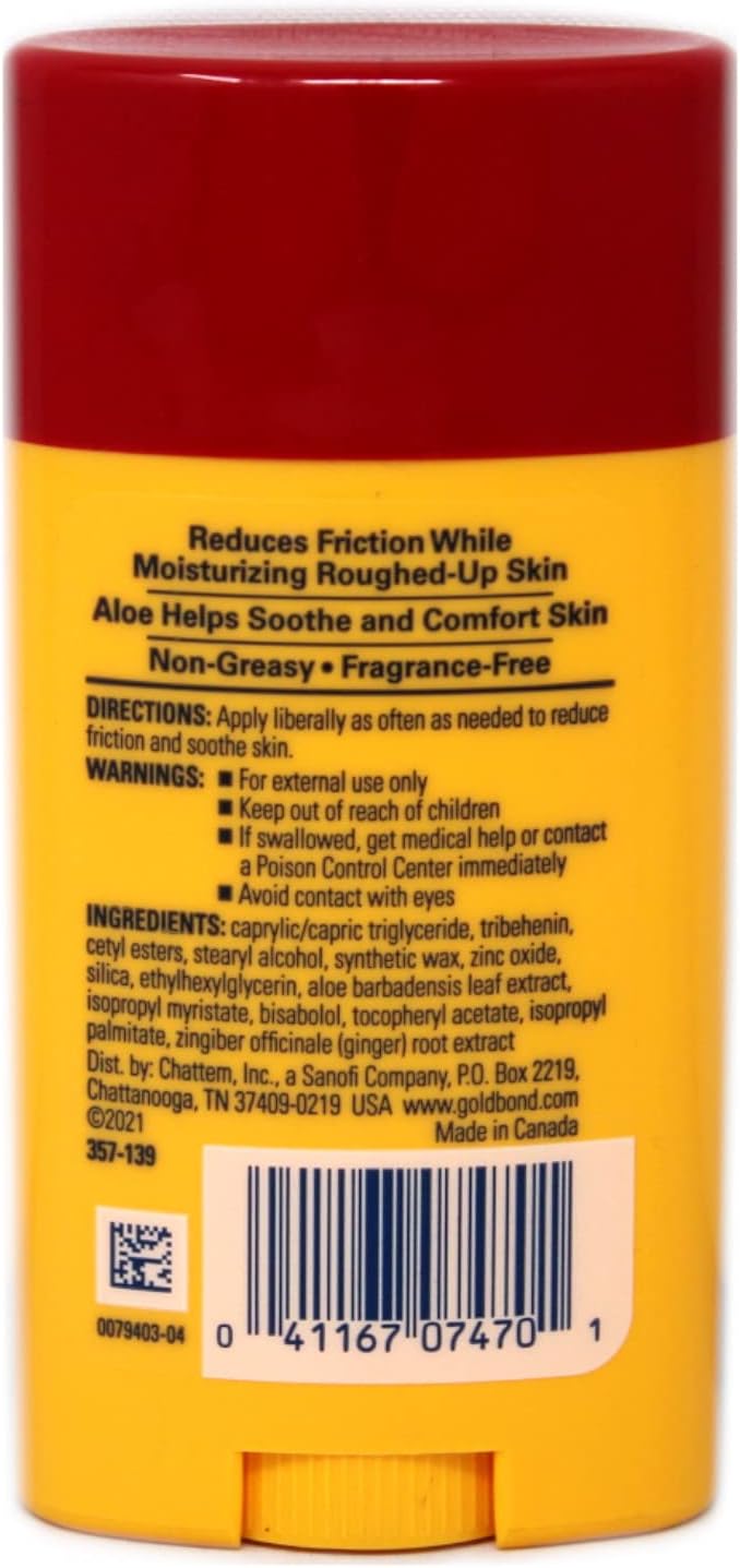 Gold Bond Chafing Defense Anti-Friction Formula, Unscented 1.75 oz (49.6 g)(Pack of 3)